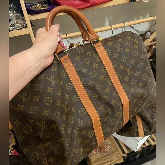 AUTHENTIC LOUIS VUITTON MONOGRAM KEEPALL 45 - Picture 8 of 15